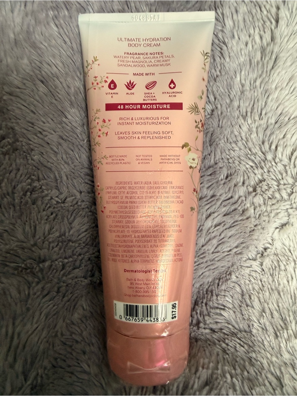 Bath & Body Works Forever Cherry Blossom Body Cream - Picture 3 of 4